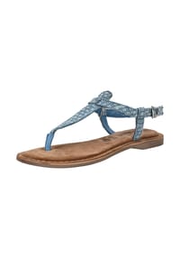 LAZAMANI - Textil Zehensteg - Denim
