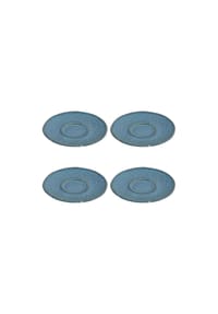 LEONARDO Espressountertassen Matera ø 11.0 cm 4er Set - MATERA - blau