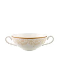 Villeroy & Boch Suppen-Obertasse Ivoire 200 ml weiß-gold - IVOIRE - weiß-gold