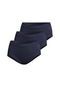 -con-ta- - Taillen Slip 3er Pack Feinripp - Marine