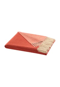 GALERIA home - Plaid "Conny", weich - CAMEL