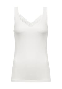 mey - Emotion Elegance Unterhemd, V-Ausschnitt, für Damen - 1 WEISS