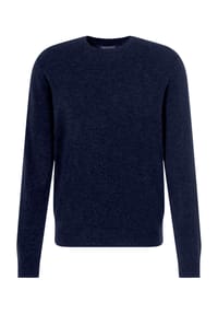 GALERIA - Cashmere Pullover, Rundhals-Ausschnitt, für Herren - 6 BLACK 7402A