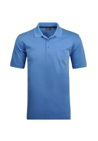 RAGMAN - Poloshirt, aufgesetzte Brusttasche, für Herren - 006 WEISS