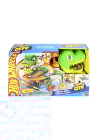 Hot Wheels - Rennbahn "City T-Rex-Feuerschlacht" - 