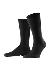 FALKE - Airport Socken, Schurwolle, für Herren - 3000 SCHWARZ