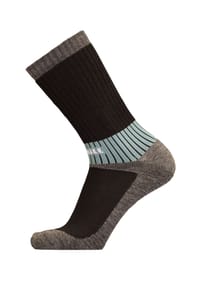 UphillSport® - Wander-Socke VAARU mit 4-Lagen-Struktur - black,grey