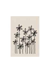  POSTER & FRAME® - Poster  Alisa Galitsyna - A Field Of Flowers - 30 x 40 cm