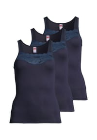 -con-ta- - Unterhemd / Top 3er Pack Modal - Marine