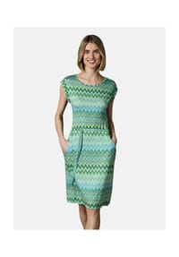 ragwear™ - Sommerkleid Taggien Print - Aqua