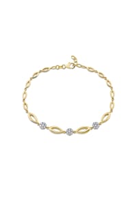 VANDENBERG - Damen Armband, 585er Gold, 21 Diamanten zus. ca. 0,65 Karat - Gelbgold