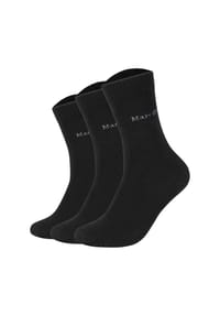 Marc O'Polo - Unisex Socken, 3er Pack - Classic Organic OCS Socks, Baumwollmischung, einfarbig - 5952 TOTAL ECLIPSE
