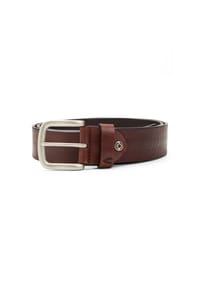 camel active - Ledergürtel mit verstellbaren Details - Cognac