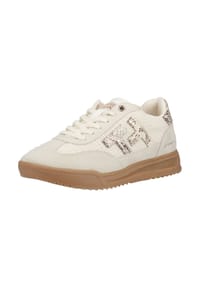 TOM TAILOR - Lederimitat/Textil Sneaker - Beige
