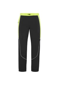 PLEIN SPORT - Jogginghose SCRATCH - black/yellowfluo