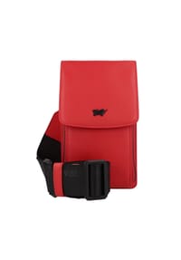 BRAUN BÜFFEL Capri - Capri Mini Bag Umhängetasche Leder 10 cm - flame red