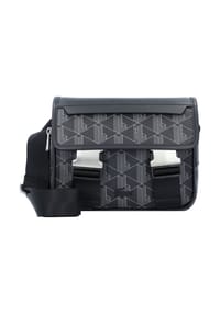 LACOSTE THE BLEND - Umhängetasche, Steckverschluss, Reißverschluss, für Herren - H45 MONOGRAM NOIR