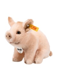 Steiff - Kuscheltier "Sissi Schwein", sitzend, 15 cm - ROSA