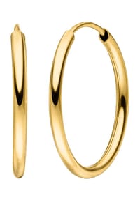 VANDENBERG - Damen Creolen, 925er Sterling Silber - GOLD