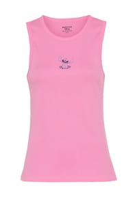 MANGUUN - Tanktop, Baumwolle, für Damen - 1 SCHWARZ, MINNIE