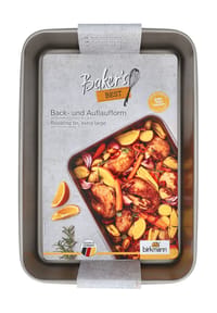 RBV Birkmann Back-/Auflaufform - BAKERS BEST - GREY