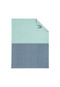 Cawö - Geschirrtücher Cuisine Duo 535 nachtblau/mint - 14 - blau