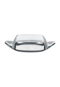 WMF - Butterdose Wagenfeld - SILBER/TRANSPARENT