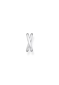 Thomas Sabo - CHARM CLUB Einzel Ohrklemme doppel silber - silberfarben