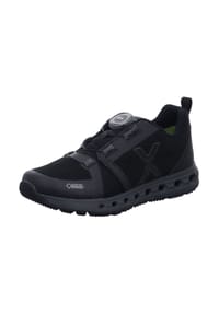 VADO - Lederimitat/Mesh Sneaker - Schwarz