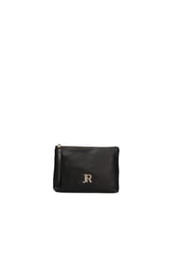 JOHN RICHMOND - Clutch - Black and  Off Silver