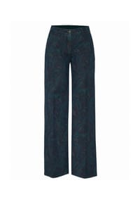 TONI - Loose-fit-Jeans Jenny Palazzo - Marine/Grün | 069