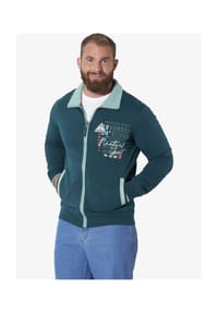 JAN VANDERSTORM - Sweatjacke LINDSEN - dunkelblau