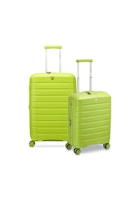 RONCATO B-Flying - B-Flying 4 Rollen Kofferset 2-teilig mit Dehnfalte - blue