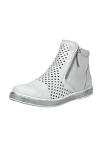 Andrea Conti® - Leder Stiefelette - Hellgrau