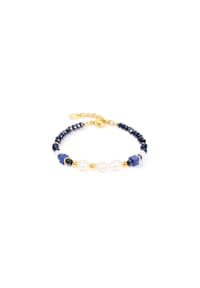 COEUR DE LION - Armband Cosmic Pearls Midnight - Blau