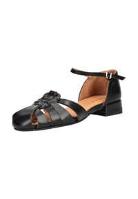 PAVEMENT - Leder Sandalen HENNA - Schwarz