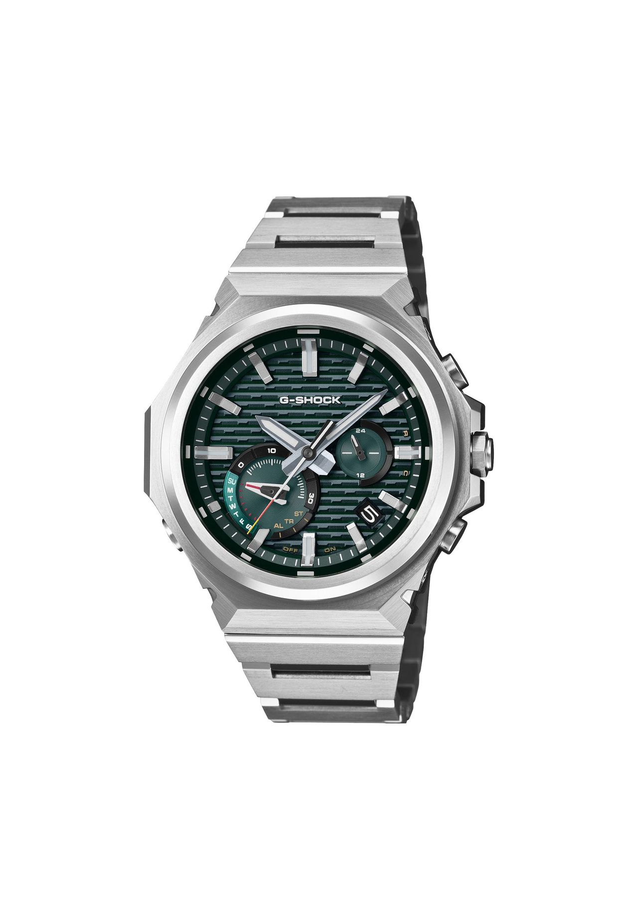 Casio, Armbanduhr, GST-B1000D-3AER, Silber, (Analoguhr, Chronograph, 44 mm) - Bild 7