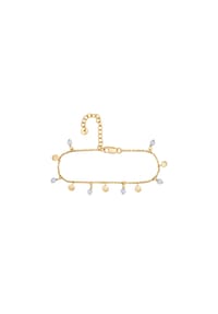 caї - Damen Armband, 925er Silber mit Chalcedon - GOLD