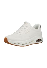 SKECHERS® - Lederimitat Sneaker - Pink/Weiß