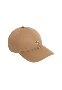 LACOSTE - Unisex Cap - Baseball Cap, Baumwolle, Croco Logo, One Size, einfarbig - Blaugrau (Urban)