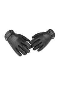 normani® - Lederhandschuhe Tyylikäs - Schwarz