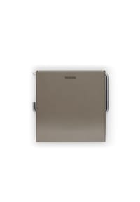 brabantia - Toilettenpapierhalter ReNewr, Platinum - Edelstahl
