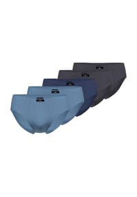 GÖTZBURG - Tower Slip, 5er-Pack, Single-Jersey, für Herren - 1 WHITE