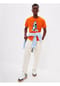 cat e lolette Orangefarbenes T-Shirt mit Surferkatze Bild 11