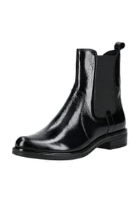 Caprice - Chelsea Boots, Blockabsatz, Reißverschluss, für Damen - 017 BLACK NAPLAK