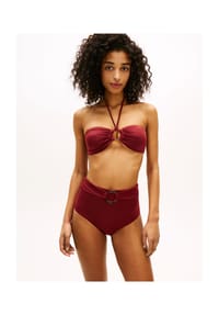 TOMMY HILFIGER - Bikini-Oberteil, Neckholder, für Damen - BEH PVH BLACK