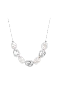 Luluandjane - Kette Glasperle weiß - weiß