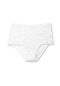 CALIDA - Damen Slip, high waist Natural Comfort Lace - weiss