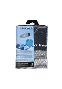 brabantia - Bügelbrettbezug, Baumwolle, mit Kordelzug, Größe D, 135 x 45 cm, Titan Oval - Ecru