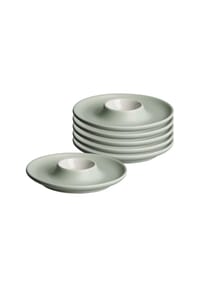 Ritzenhoff & Breker Eierteller Jasper ø 12 cm 6er Set - JASPER - grau